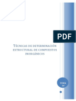 Tema 10 Técnicas de Determinación Estructural de Compuestos Inórganicos (2)