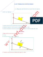 2 Travail Et Puissance d'Une Force