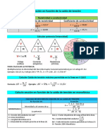 Calculo Seccion en Función de La Caida de Tensión