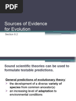 8-2 Evidence For Evolution