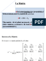 1.6 Inverse of A Matrix: Definition