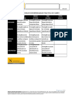 Rubrica de Evaluacion