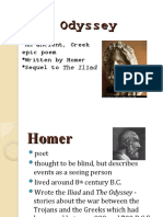 The Odyssey, Intro To Odyssey Powerpoint