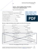 FIRST CONDITIONAL EDITABLE F