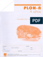 PLON-R Cuadernos de Registro 4años