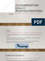 Primjena Kompozitnih Materijala U Zrakoplovnoj Industriji (FILIP PAR)