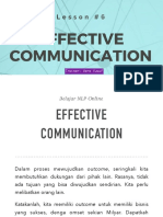 Belajar NLP Online 6 Effective Communication VeraYusuf