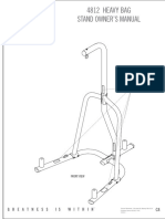 4812 Heavy Bag Stand Owner'S Manual: Front View