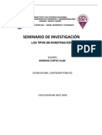 Seminario de Investigacion Act.6.Tipos.de.Investigación