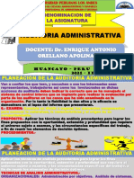 Semana 13 de La Asignatura de Auditoria Administrativa 2021 - Ii