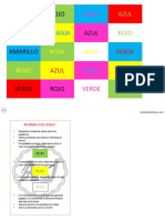 Aprendiendo colores con juego de cartas