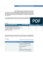 Comprehensive Health Assessment Dimensions