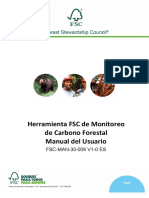 FSC-MAN-30-006 V1-0 ES Herramienta FSC de Monitoreo de Carbono Forestal, Manual Del Usuario