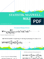 Statistik Maxwell-Boltzmann Ke-2