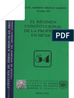 El Régimen Constitucional de la Propiedad en México_j
