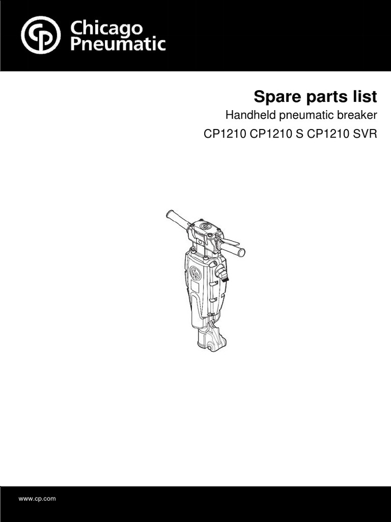 CP 1210, CP 1210 S, CP 1210 SVR | PDF | Valve | Piston