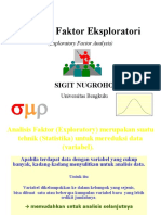 Analisis Faktor Eksploratori