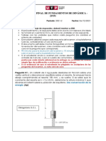 Evaluación Final de Fundamentos de Dinámica 21931