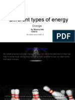 Diffrent Types of Energy