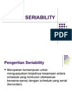 Seriability