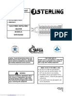 Owner's Manual: Gas-Fired Infra-Red Heater Models: SHR150/200