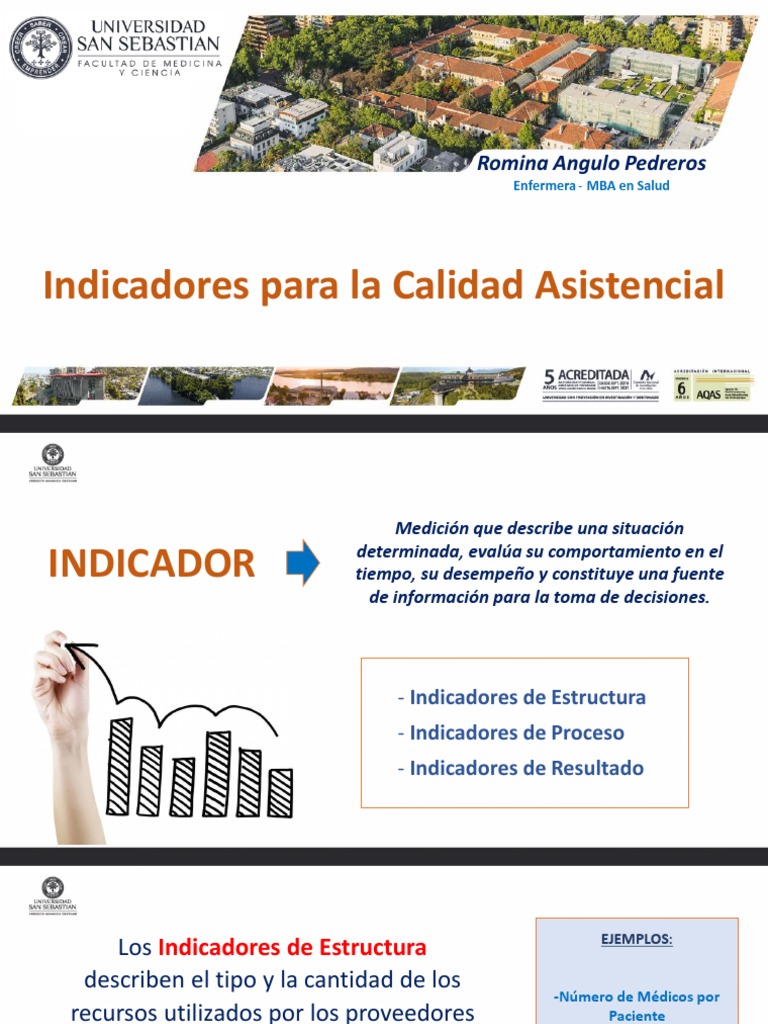 Ejemplos de Indicadores de Calidad en Salud | PDF | Medición | Cognición