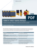 SIRIUS 3SK1 Safety Relays: Quickly and Easily Achieving A Safe and Productive System