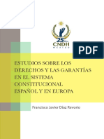 Derechos y Garantías en El Sistema Consitucional Español y en Europa