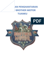 Penghantaran Baju Brother Motor Tuanku
