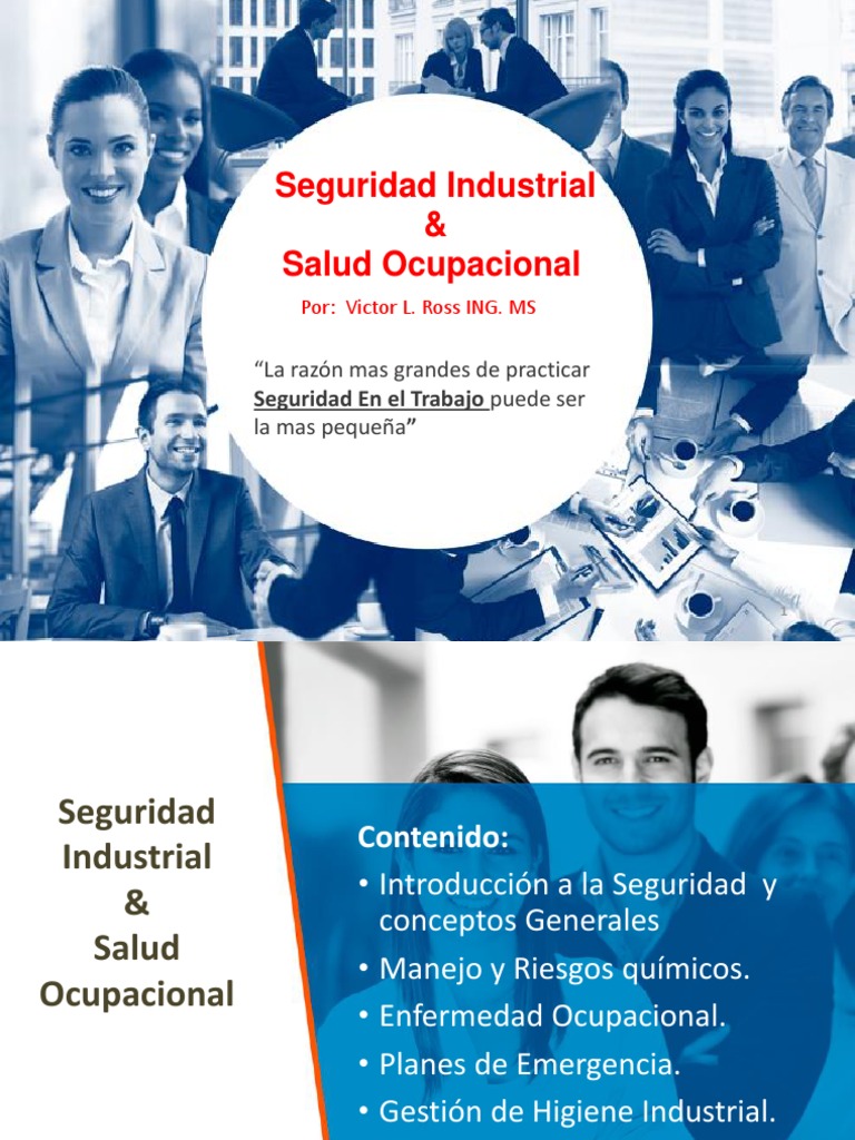 Seguridad y Salud Ocupacional en Trabajo | PDF | Seguridad y salud ...