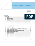 Final Investigation Report - Kolliphor - RH40 - HS15