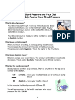 High Blood Pressure and Your Diet Fitbot