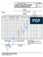 Reporte Diario de Producción de Soldaduras (Daily Report of Welding Production)