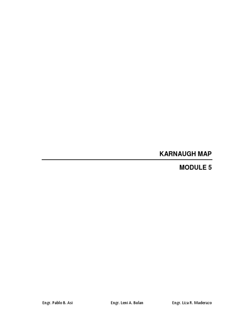 Cebuano Karnaugh Map Tutorial | PDF | Abstract Algebra | Mathematics