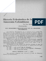Historia Eclesiástica de La Amazonia Colombiana
