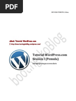 Download Tutorial WordPresscom Session I Pemula by edipuspa SN55233098 doc pdf