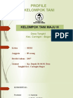 Kelompok Tani Kelompok Tani Maju 3