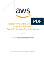 Using AWS in The Context of Common Privacy & Data Protection Considerations