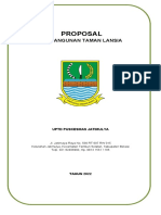 Proposal Taman Lansia JATIMULYA