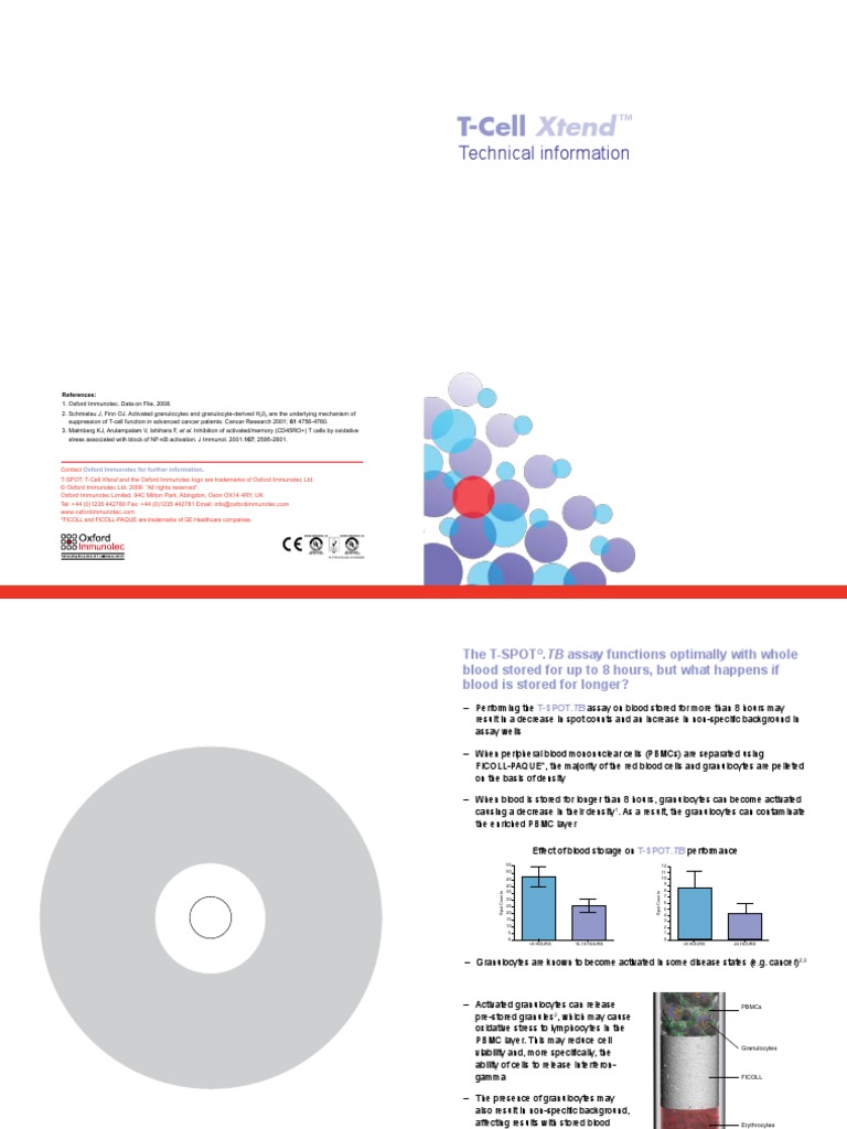 T-Cell Xtend Technical Information | PDF | T Cell | Tuberculosis