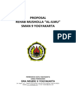 Proposal Rehab Musholla "Al-Ilmu" Sman 9 Yogyakarta