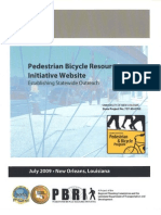 Pedestrian Bicycle Resource Initiative Website