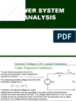 Internal Voltages of Loaded Machines Under Transient Conditions
