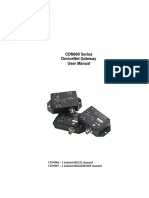 Cdn060 Series Devicenet Gateway User Manual: Cdn066 - 1 Isolated Rs232 Channel Cdn067 - 1 Isolated Rs422/Rs485 Channel