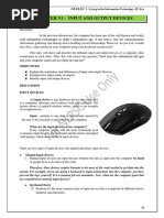 Chapter 6 Input and Output Devices