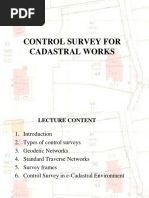 Lect 4-Cadastral Survey Control