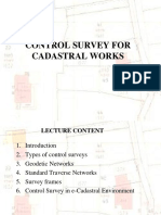 Lect 4-Cadastral Survey Control