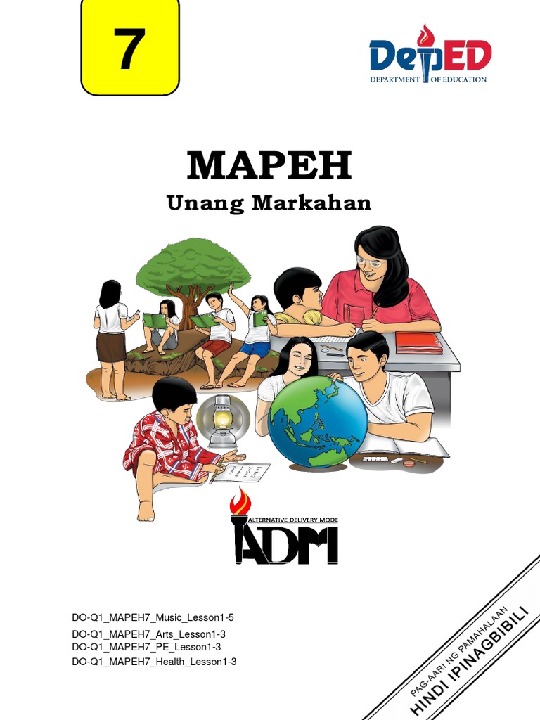 MAPEH 7 Module PDF Basket Weaving