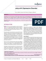 Gender Relationship With Depressive Disorder