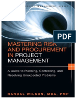 PDF Mastering Risk and Procurement in Project Management A Guide To Planning DD